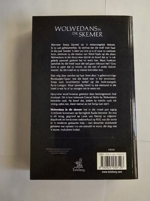 Wolwedans in die skemer – Leon van Nierop secondhand book