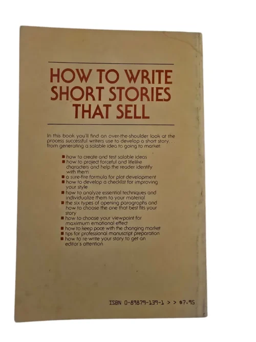 How to Write Short Stories That Sell – Louise Boggess secondhand book