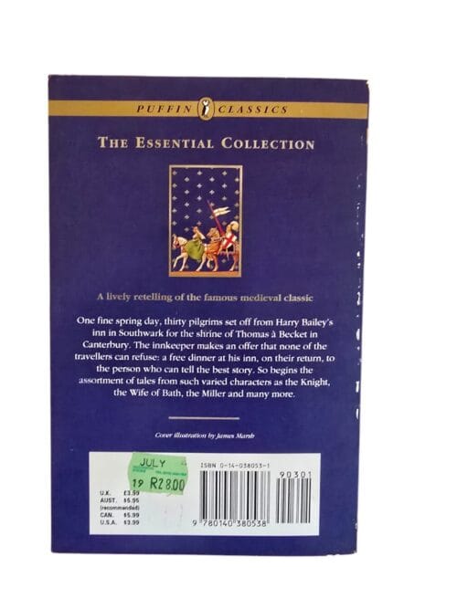 The Canterbury Tales Retold – Geraldine McCaughrean secondhand book