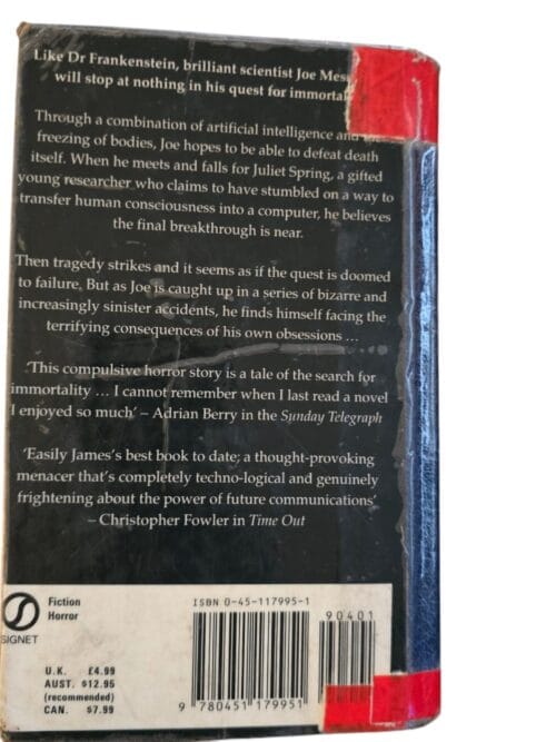 Host – Peter James secondhand book