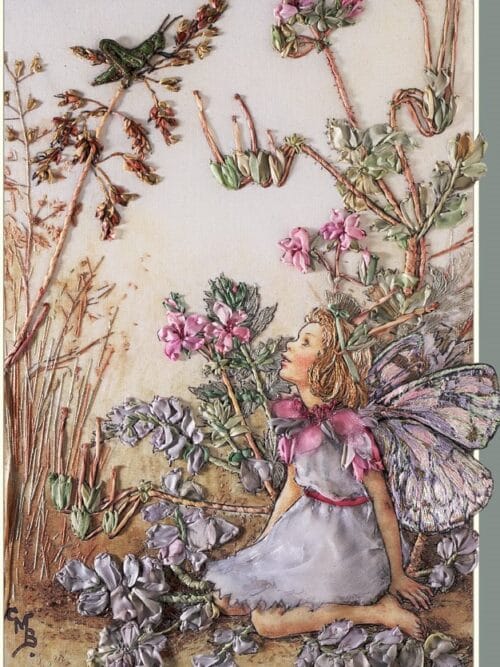 Flower Fairies in ribbon embroidery and stumpwork – Di van Niekerk secondhand book