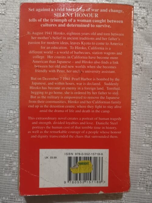 Silent Honour – Danielle Steel secondhand book