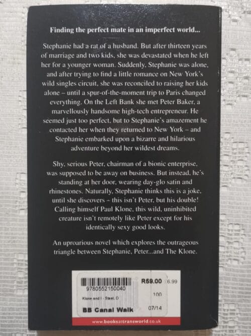 The Klone and I – Danielle Steel secondhand book