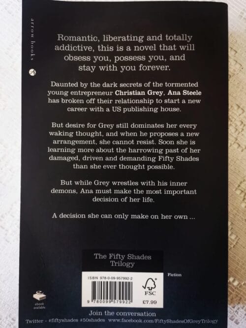 Fifty Shades Darker – EL James secondhand book