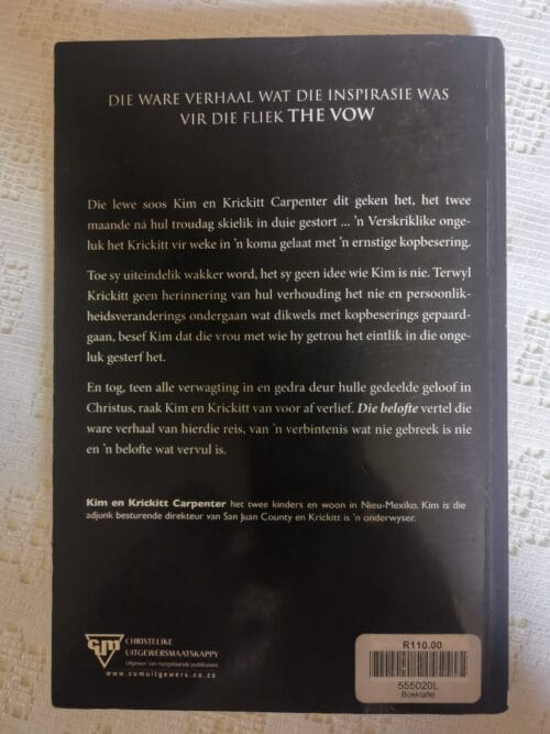 Die Belofte – Kim & Krickitt Carpenter secondhand book