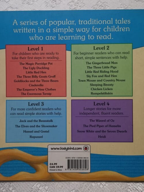 Rapunzel: Read it yourself with Ladybird Level 3 secondhand book