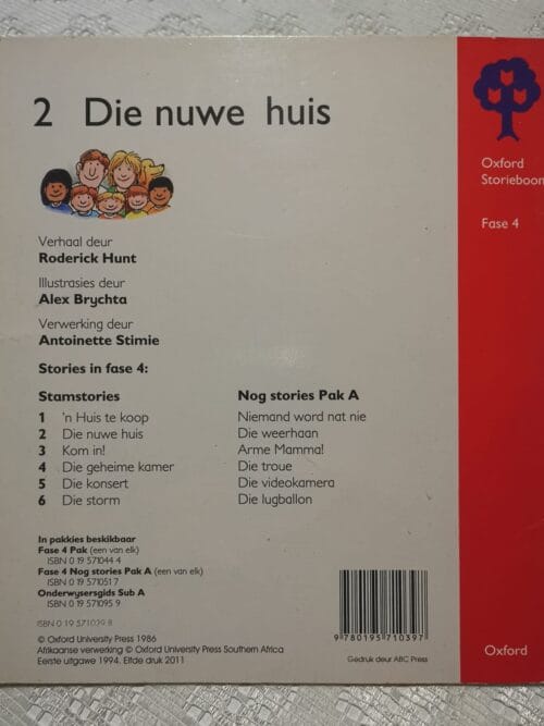 Die Nuwe Huis – Roderick Hunt secondhand book