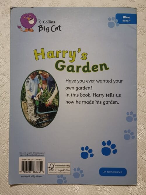 Harry’s Garden – Kim Wilde secondhand book