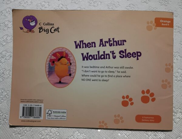 When Arthur Wouldn’t Sleep – Joseph Theobald secondhand book