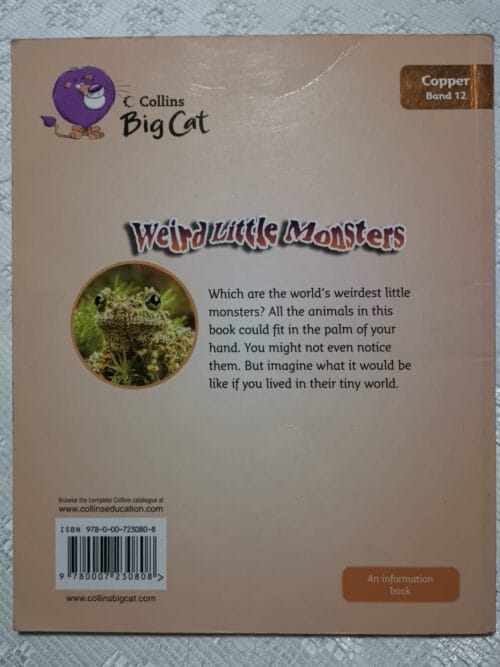 Weird Little Monsters – Nic Bishop secondhand book