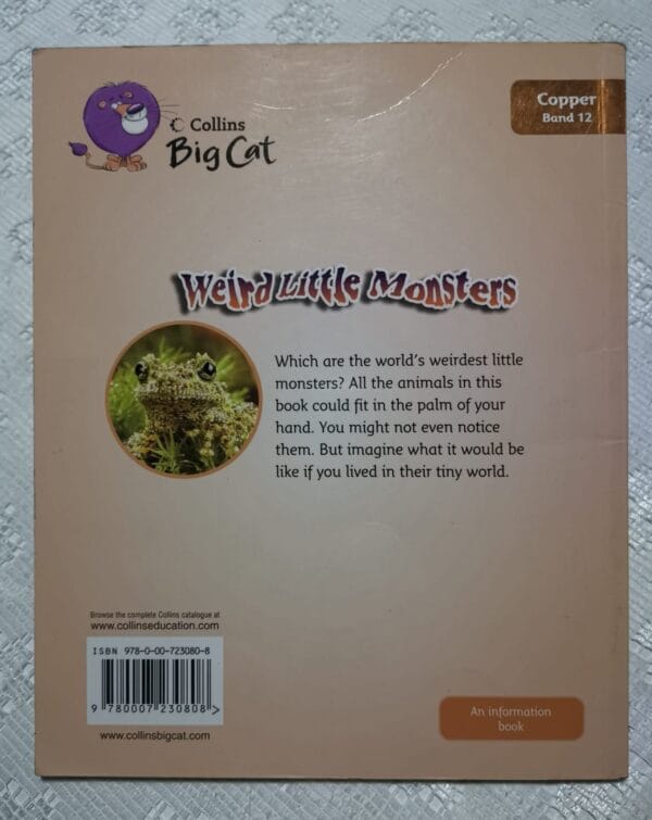 Weird Little Monsters – Nic Bishop secondhand book