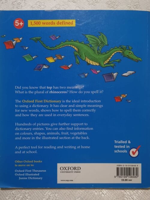 Oxford First Dictionary secondhand book
