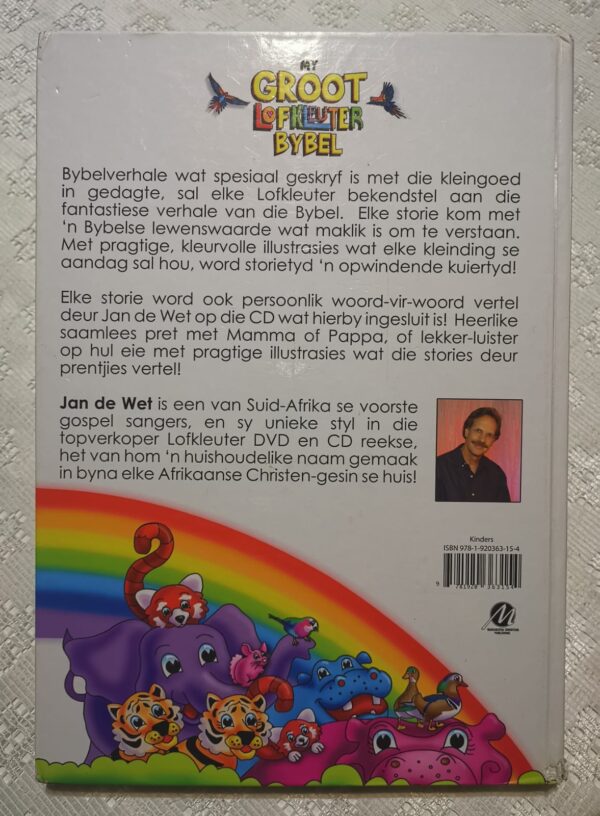 My Groot Lofkleuter Bybel – Jan de wet secondhand book