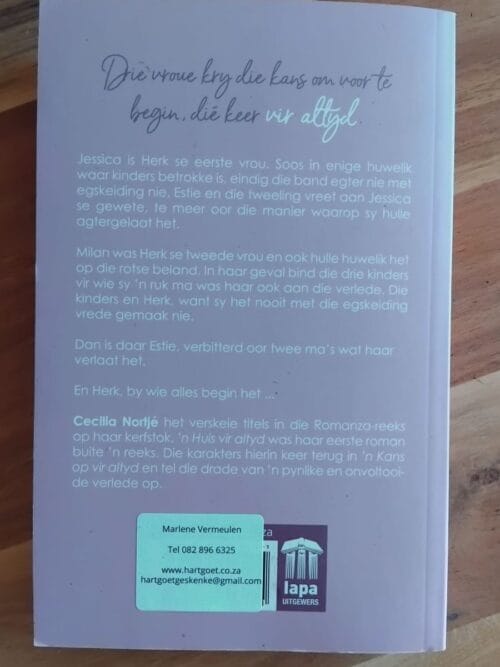 ‘n Kans op vir altyd – Cecilia Nortjé secondhand book