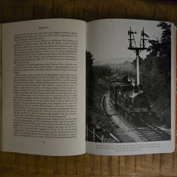 The railway enthusiast’s bedside book – HA Vallance secondhand book