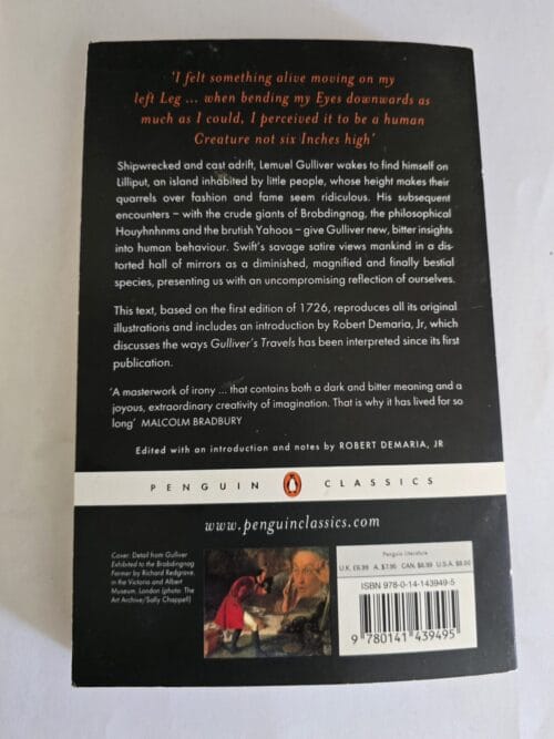 Gulliver’s Travels – Jonathan Swift secondhand book