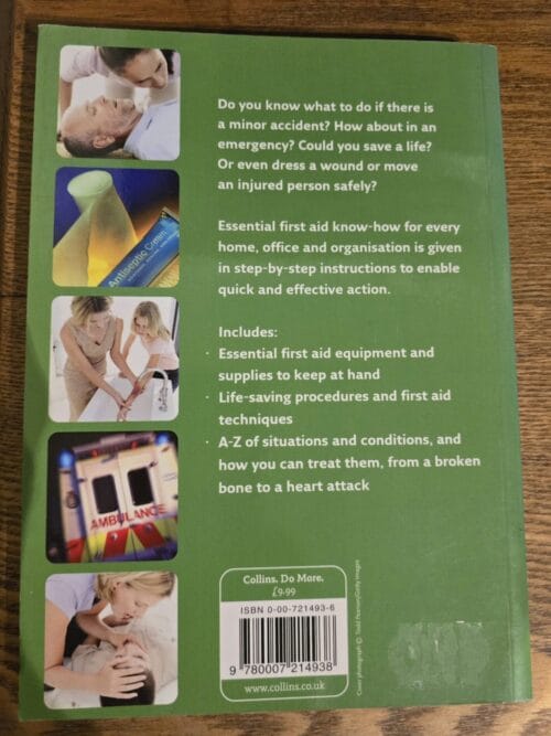 First Aid, Collins – Various secondhand book