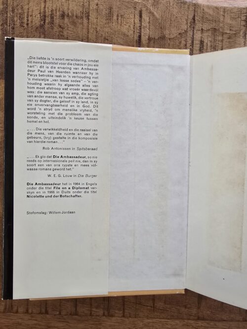Die Ambassadeur – André P. Brink secondhand book