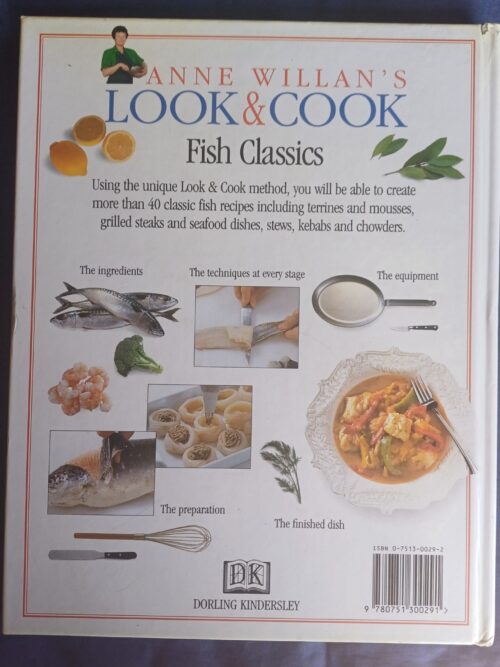 Anne Willan’s Look & Cook Fish Classics secondhand book