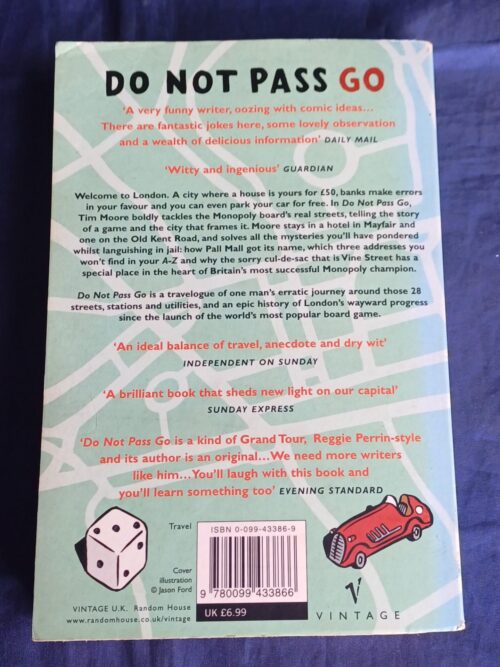 Do not pass go – Tim Moore secondhand book