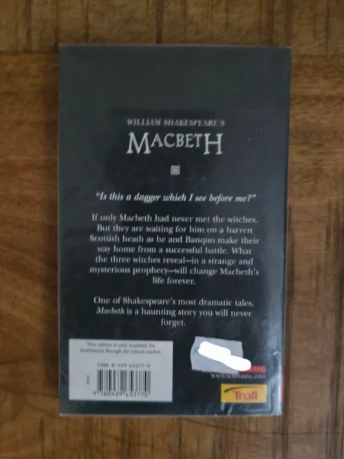 Macbeth – William Shakespeare secondhand book