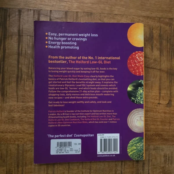 The low-GL diet made easy - Patrick Holford