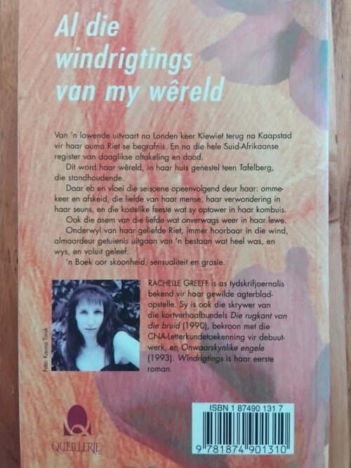 Al die windrigtings van my wêreld – Rachelle Greeff secondhand book