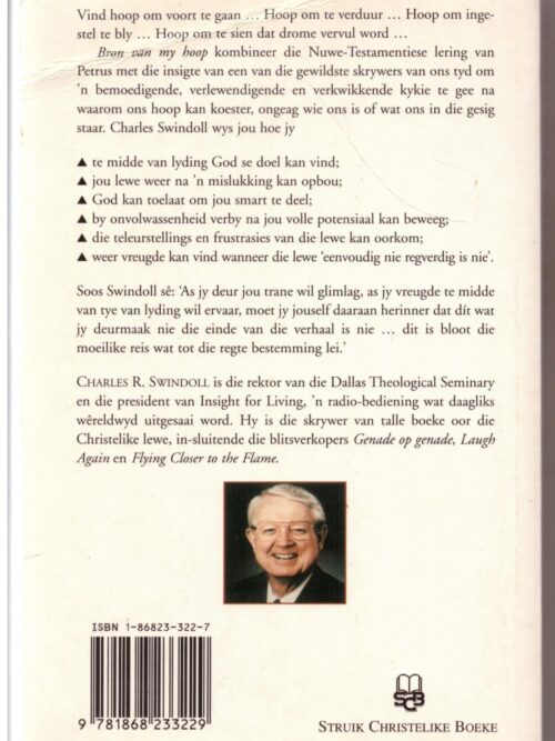 Bron van my hoop – Charles R. Swindoll secondhand book