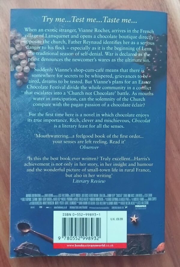 Chocolat B Chocolat - Joanne Harris