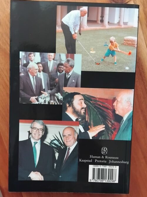 FW de Klerk – Die Outobiografie secondhand book