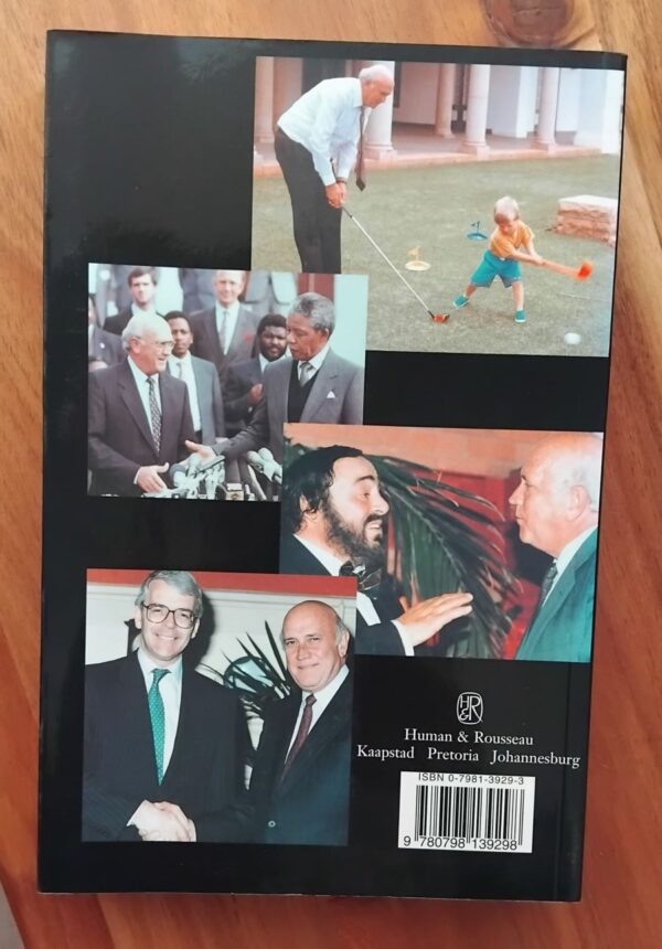FW de Klerk, Die outobiografie B FW de Klerk - Die Outobiografie