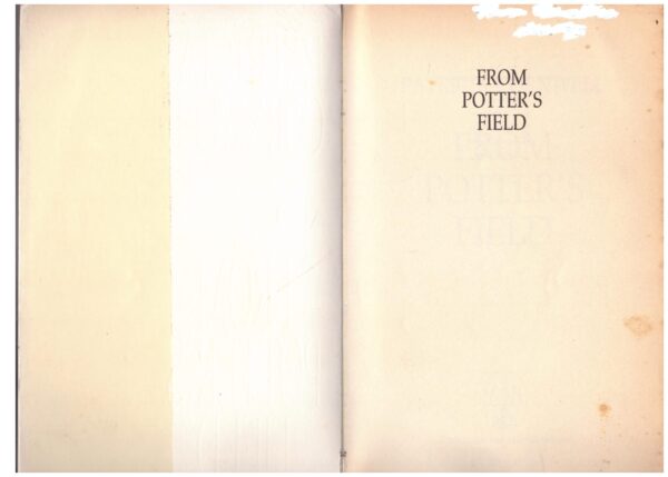 From Potter's Field - Patricia Cornwell