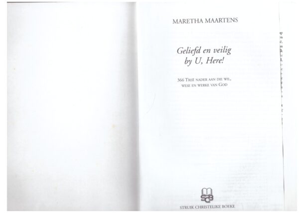 Geliefd en veilig by U, Here! - Johan Smit, Nina Smit