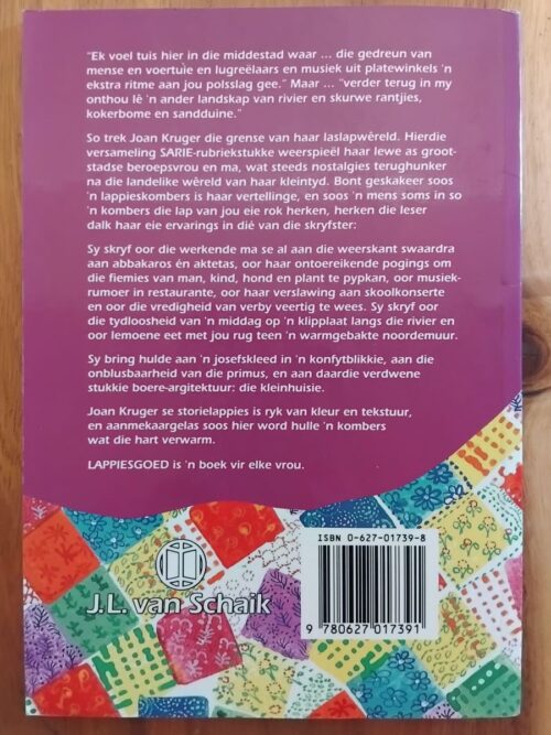 Lappiesgoed – Joan Kruger secondhand book