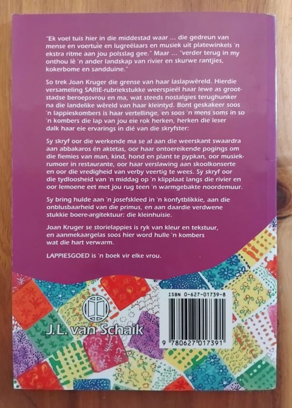 Lappiesgoed – Joan Kruger secondhand book