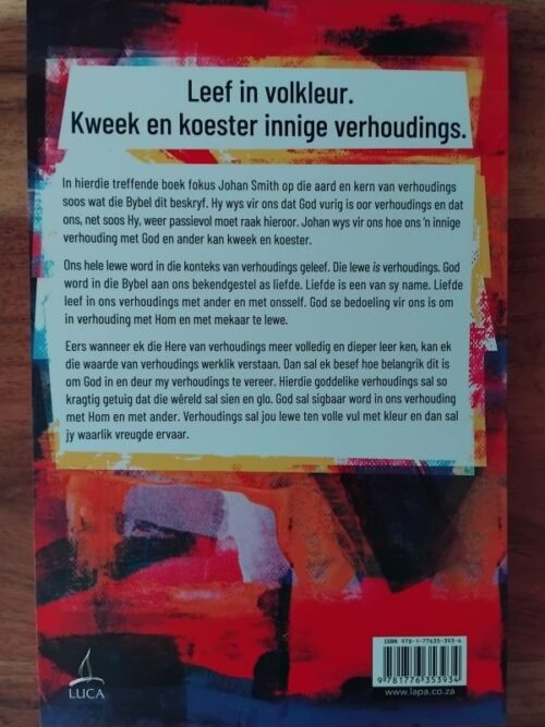 Leef in volkleur – Johan Smith secondhand book