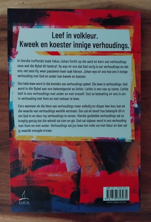 Leef in volkleur – Johan Smith secondhand book