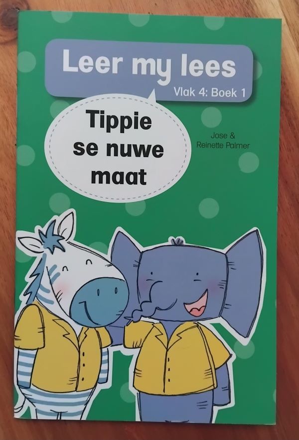 Leer my lees met Tippie die olifant - Vlak 4 Boek 1 - Tippie se nuwe maat