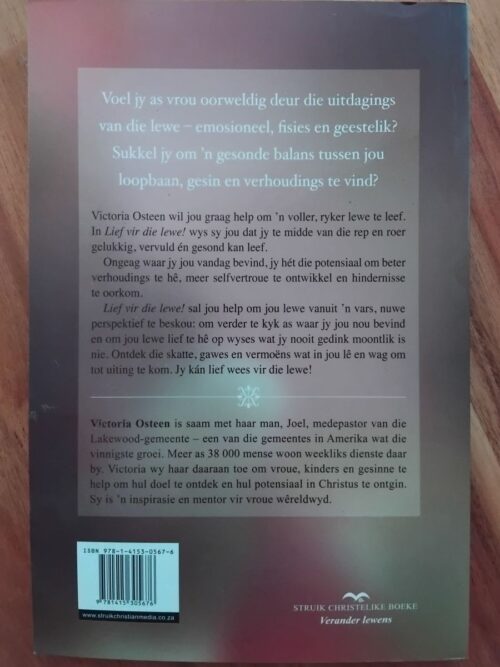 Lief vir die lewe! – Victoria Osteen secondhand book