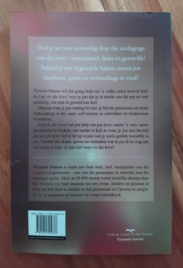 Lief vir die lewe B Lief vir die lewe! - Victoria Osteen
