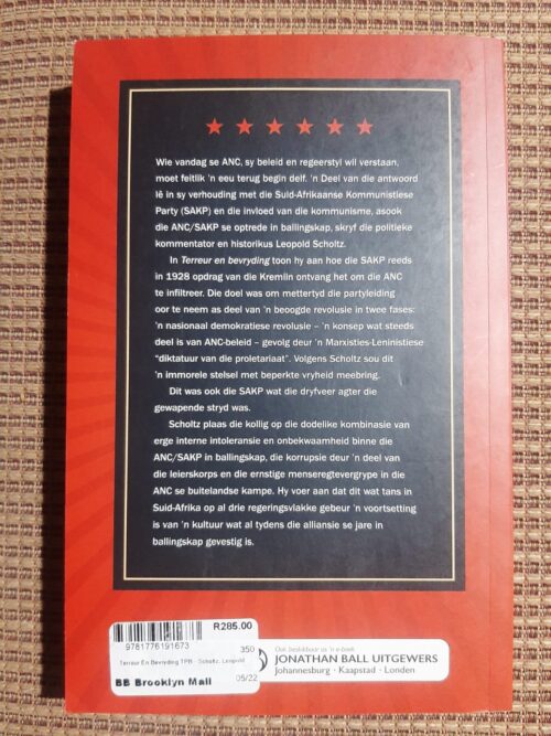 Terreur en Bevryding – Leopold Scholtz secondhand book
