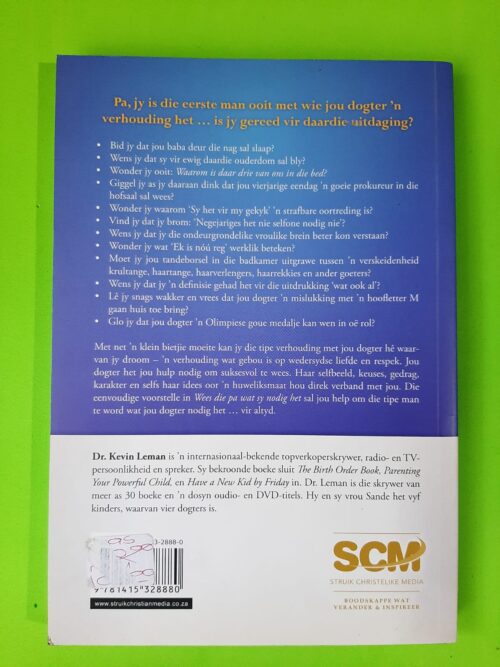 Wees die pa wat sy nodig het – Dr Kevin Leman secondhand book