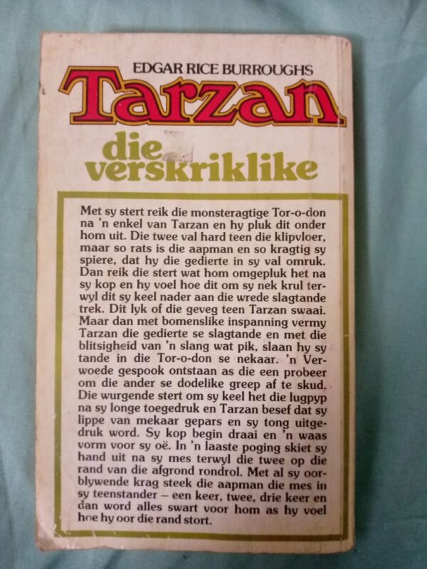 Tarzan die verskriklike - Edgar Rice Burroughs