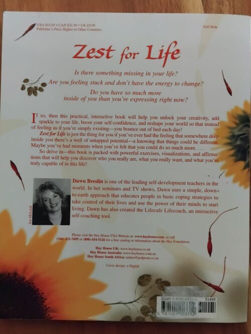 Zest for life – Dawn Breslin secondhand book