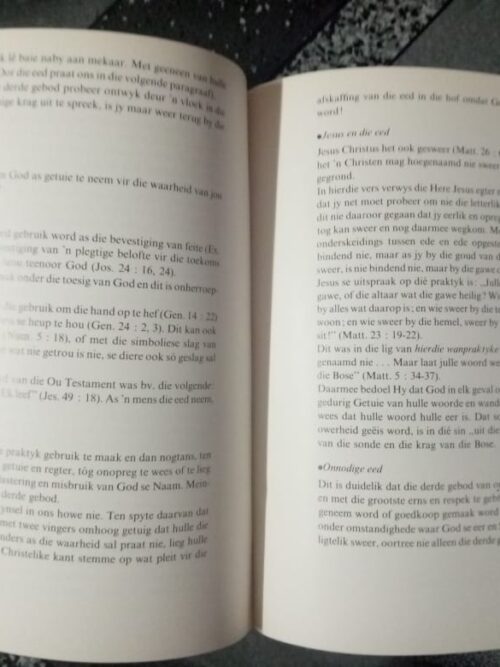 Hoe lief het ek U wet! – DS Dirk Viljoen secondhand book