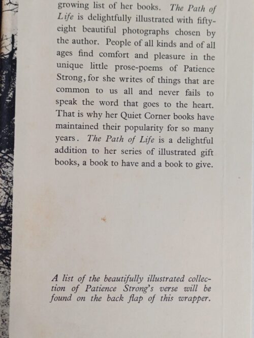 The path of life – Patience Strong secondhand book