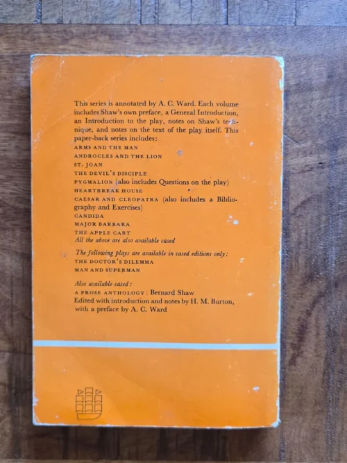 Saint Joan – Bernard Shaw secondhand book