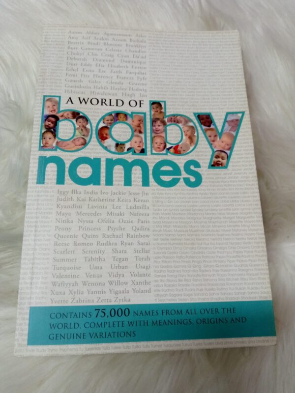 A world of baby names – Elsie Agnes Allen secondhand book