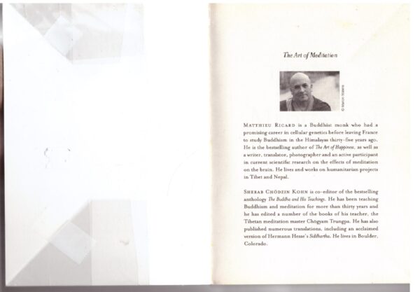 The Art of Meditation - Matthieu Ricard