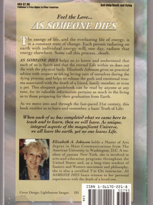As Someone Dies – Elizabeth A. Johnson secondhand book